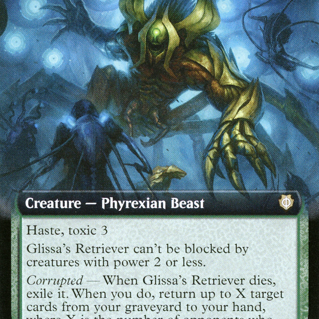 Glissa's Retriever (Extended Art) [Phyrexia: All Will Be One Commander]