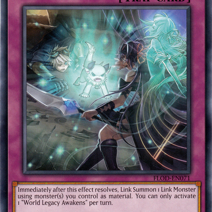 World Legacy Awakens [FLOD-EN071] Rare