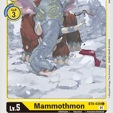 Mammothmon [BT6-039] [Double Diamond]