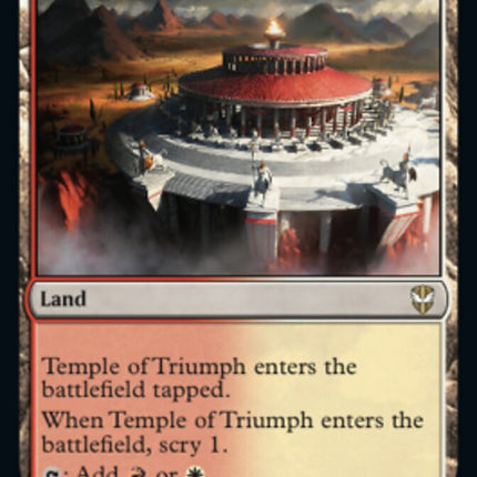 Temple of Triumph [Streets of New Capenna Commander]