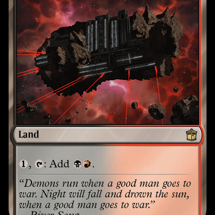 Shadowblood Ridge (Surge Foil) [Doctor Who]