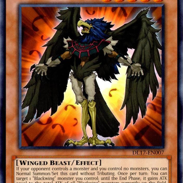 Blackwing - Sirocco the Dawn (Red) [DL17-EN007] Rare