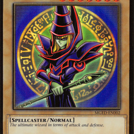 Dark Magician (Alternate Art) [MGED-EN002] Gold Rare