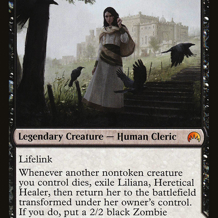 Liliana, Heretical Healer // Liliana, Defiant Necromancer [Secret Lair: From Cute to Brute]