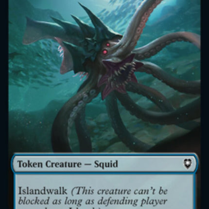 Squid // Copy Double-Sided Token [Commander Legends: Battle for Baldur's Gate Tokens]