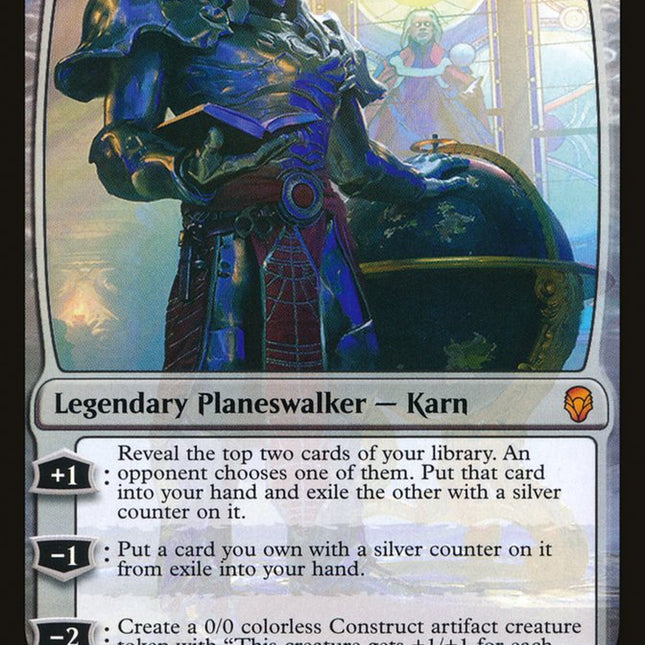 karn cards mtg Magic The Gathering - March of the Machine - The Aftermath the golem has vowed to never kill again as he rejoins Gerrard. Karn, Scion of Urza -