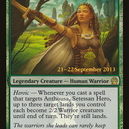 Anthousa, Setessan Hero [Theros Prerelease Promos]