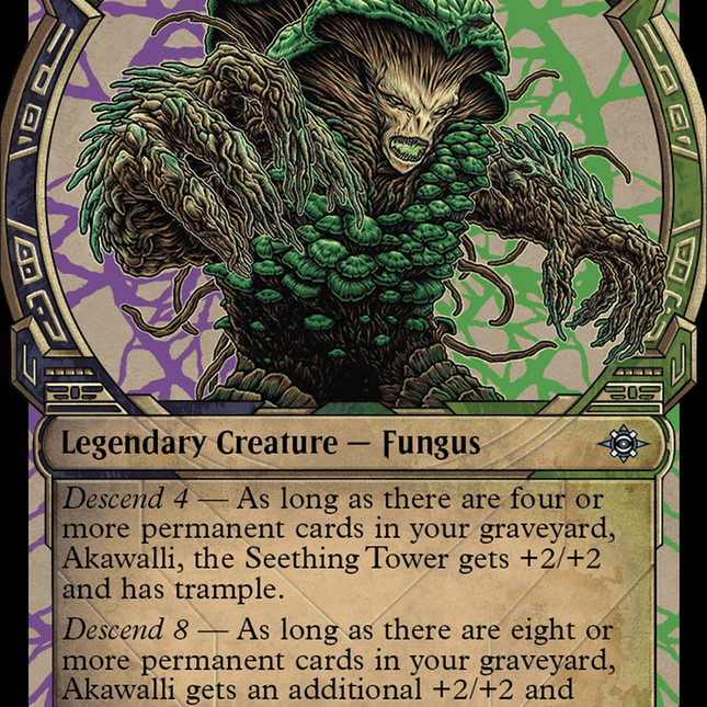 Akawalli, the Seething Tower (Showcase) [The Lost Caverns of Ixalan]