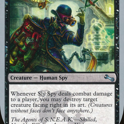 Sly Spy ("Skilled, Notably Efficient Assassin-Kickers") [Unstable]