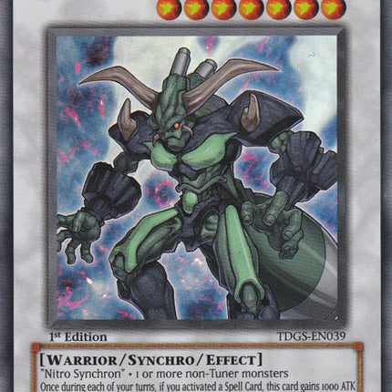 Nitro Warrior [TDGS-EN039] Ultra Rare