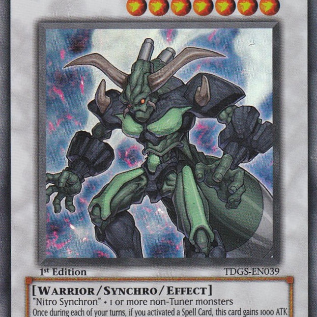 Nitro Warrior [TDGS-EN039] Ultra Rare