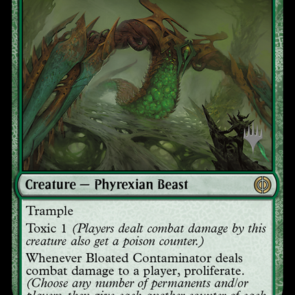 Bloated Contaminator (Promo Pack) [Phyrexia: All Will Be One Promos]