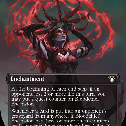 Bloodchief Ascension (Borderless Alternate Art) [Commander Masters]