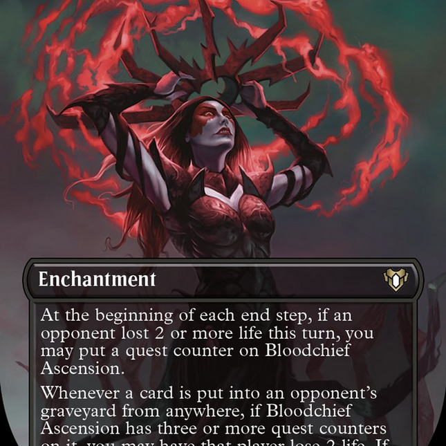 Bloodchief Ascension (Borderless Alternate Art) [Commander Masters]