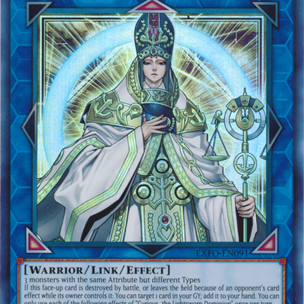 Curious, the Lightsworn Dominion [EXFO-EN091] Super Rare