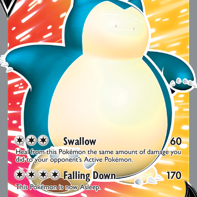 Snorlax V (197/202) [Sword & Shield: Base Set]