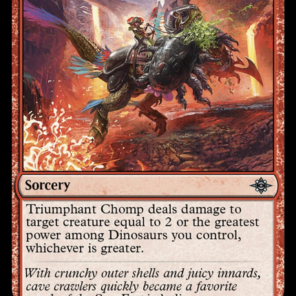 Triumphant Chomp [The Lost Caverns of Ixalan]