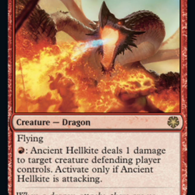 Ancient Hellkite [Game Night: Free-for-All]