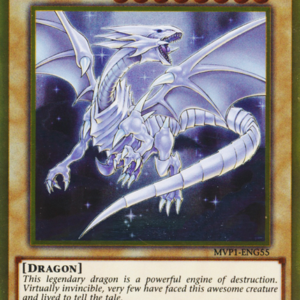 Blue-Eyes White Dragon [MVP1-ENG55] Gold Rare