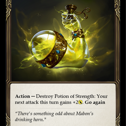 Potion of Strength [WTR171-R] (Welcome to Rathe)  Alpha Print Rainbow Foil