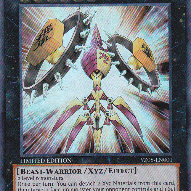 Number 72: Shogi Rook [YZ05-EN001] Ultra Rare