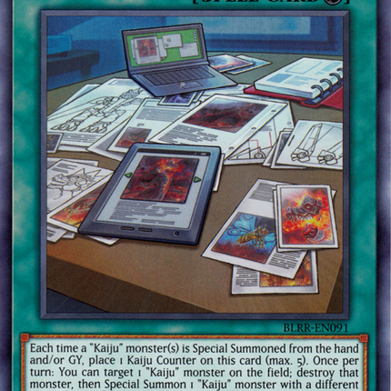 The Kaiju Files [BLRR-EN091] Ultra Rare