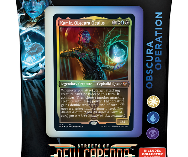 Streets of New Capenna - Commander Deck (Obscura Operation) TokenMTG Streets of New Capenna - Commander Deck (Obscura Operation) TokenMTG