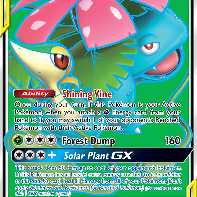 Venusaur & Snivy GX (210/236) [Sun & Moon: Cosmic Eclipse]
