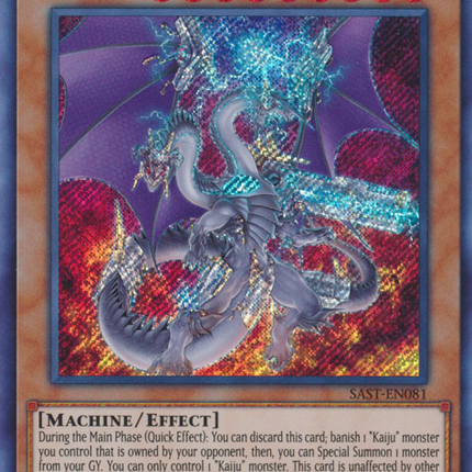 Super Anti-Kaiju War Machine Mecha-Thunder-King [SAST-EN081] Secret Rare