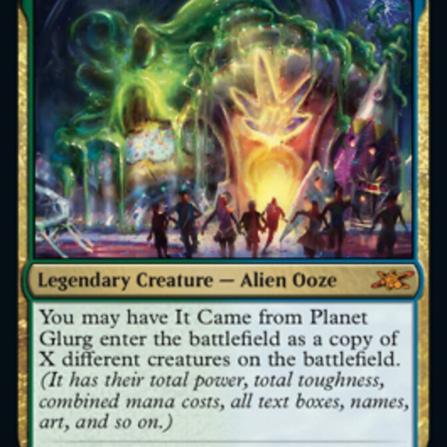 It Came from Planet Glurg (Galaxy Foil) [Unfinity] – TokenMTG
