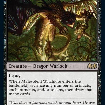 Malevolent Witchkite [Wilds of Eldraine]