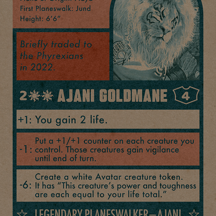 Ajani Goldmane [Secret Lair Drop Series]