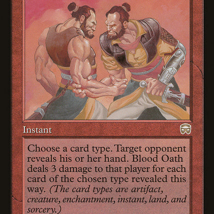 Blood Oath [Mercadian Masques]