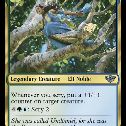 arwen mtg card Magic The Gathering - The Lord of the Rings Each other creature you control enters the battlefield with a number of additional +1/+1 counters on it equal to Arwen Arwen, Mortal Queen complete MTG
