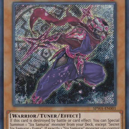 Secret Six Samurai - Fuma [SPWA-EN001] Secret Rare