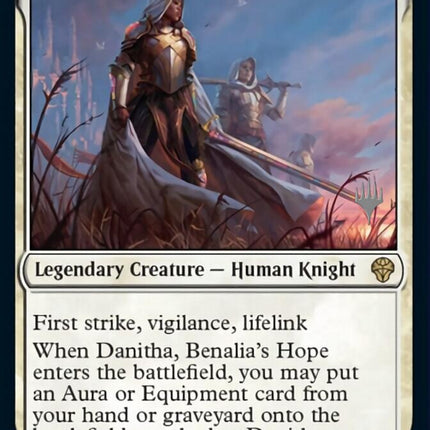 Danitha, Benalia's Hope (Promo Pack) [Dominaria United Promos]