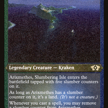 Arixmethes, Slumbering Isle (Foil Etched) [Multiverse Legends]