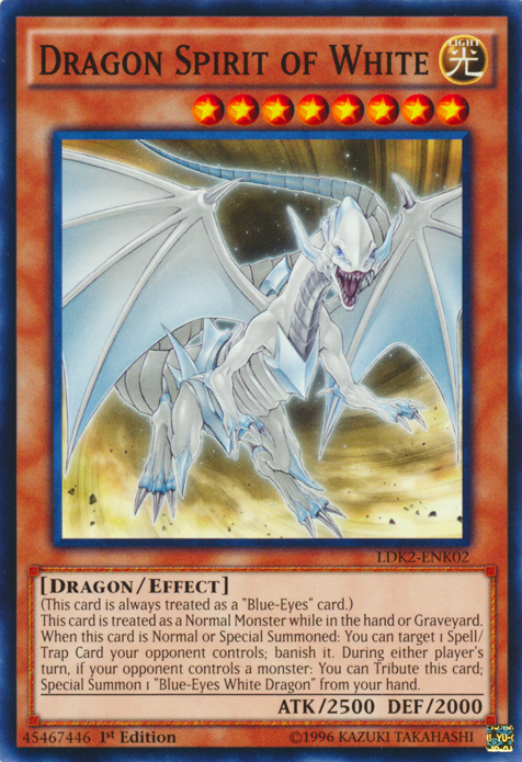 Dragon Spirit of White [LDK2-ENK02] Common – TokenMTG
