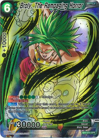 Dragon Ball Super - Broly The Rampaging Horror BT1-073 good SPR