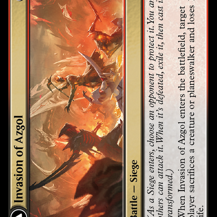 Invasion of Azgol // Ashen Reaper [March of the Machine]