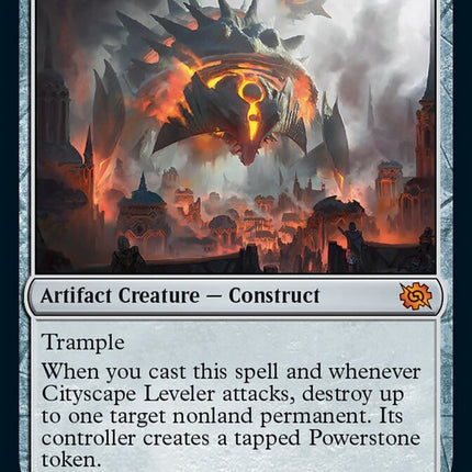 Cityscape Leveler (Promo Pack) [The Brothers' War Promos]
