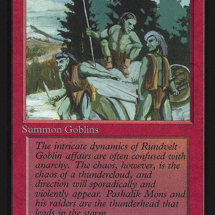 Mons's Goblin Raiders [Collectors' Edition]