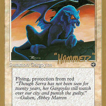 Abbey Gargoyles (Shawn "Hammer" Regnier) (SB) [Pro Tour Collector Set]
