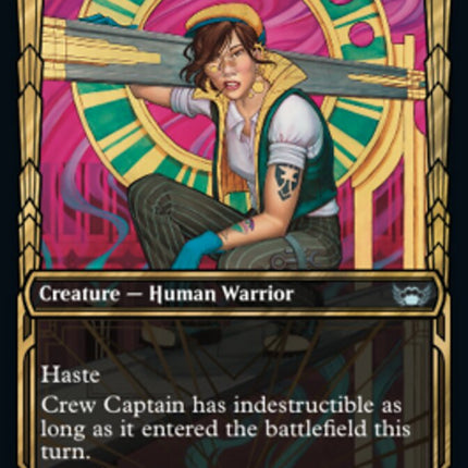Crew Captain (Showcase Golden Age Gilded Foil) [Streets of New Capenna]