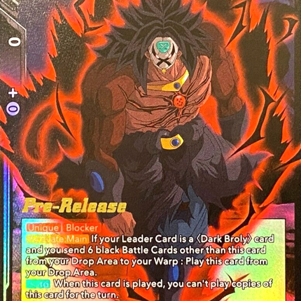 Dark Broly, the New Masked Saiyan (BT11-135) [Vermilion Bloodline Prerelease Promos]