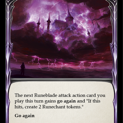 Mauvrion Skies (Yellow) [CRU146] (Crucible of War)  1st Edition Rainbow Foil