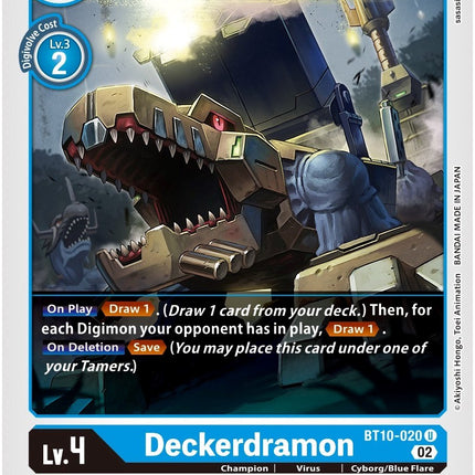 Deckerdramon [BT10-020] [Xros Encounter]