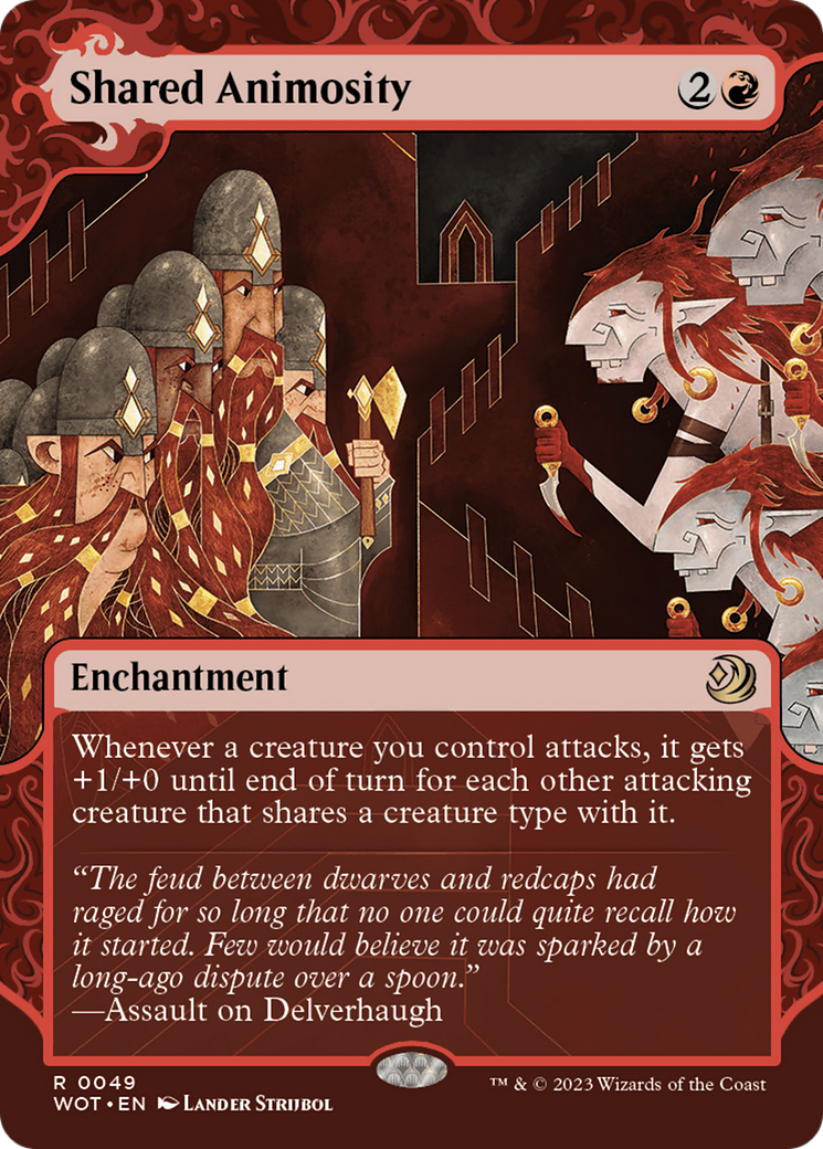 Shared Animosity [Wilds of Eldraine: Enchanting Tales] – TokenMTG