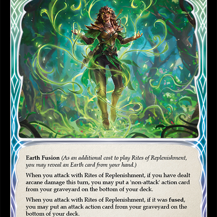 Rites of Replenishment (Blue) [ELE081] (Tales of Aria)  1st Edition Normal