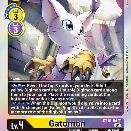 Gatomon [ST10-04] [Starter Deck: Parallel World Tactician]